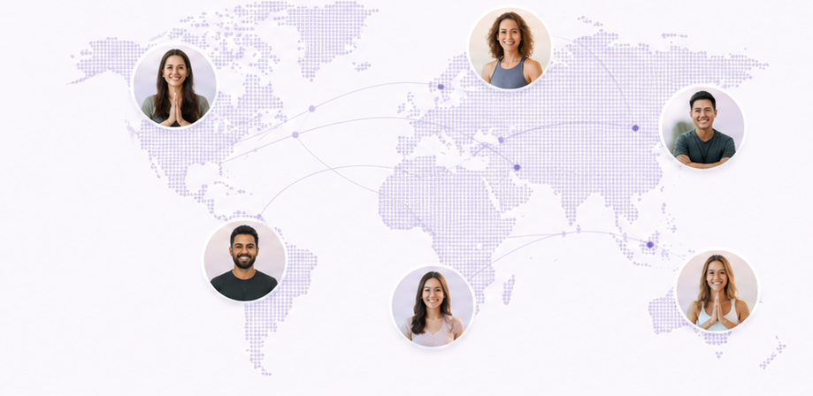 Connect with yoga teachers worldwide